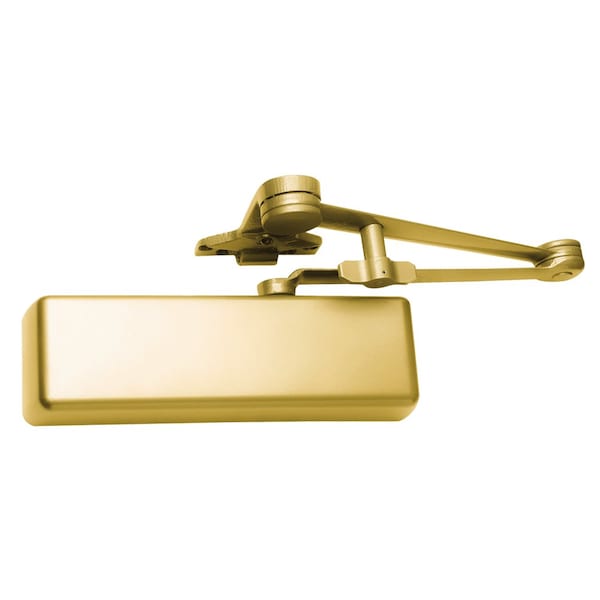 4111-SHCUSH LH BRASS Surface Closers